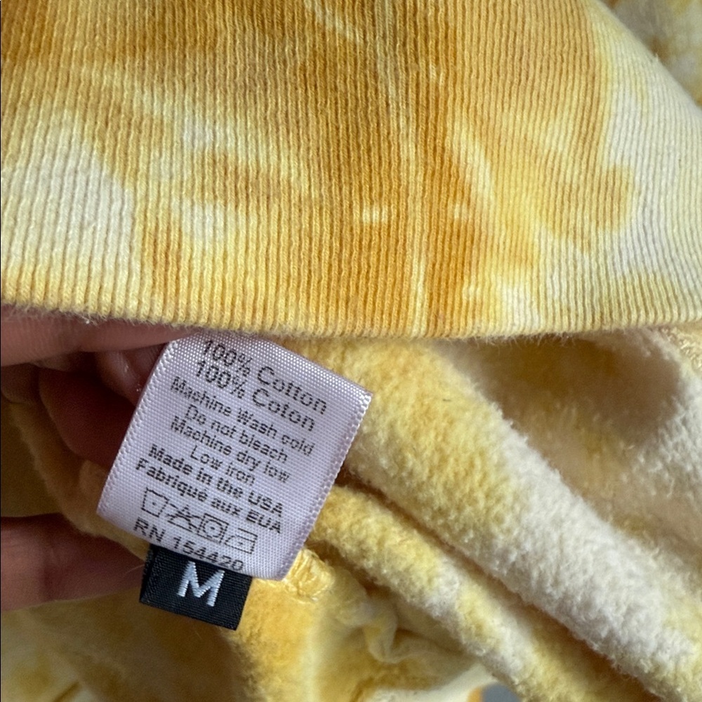 Clare V Sunburst Tie-Dye Ruffle Sweatshirt - Picture 10 of 11